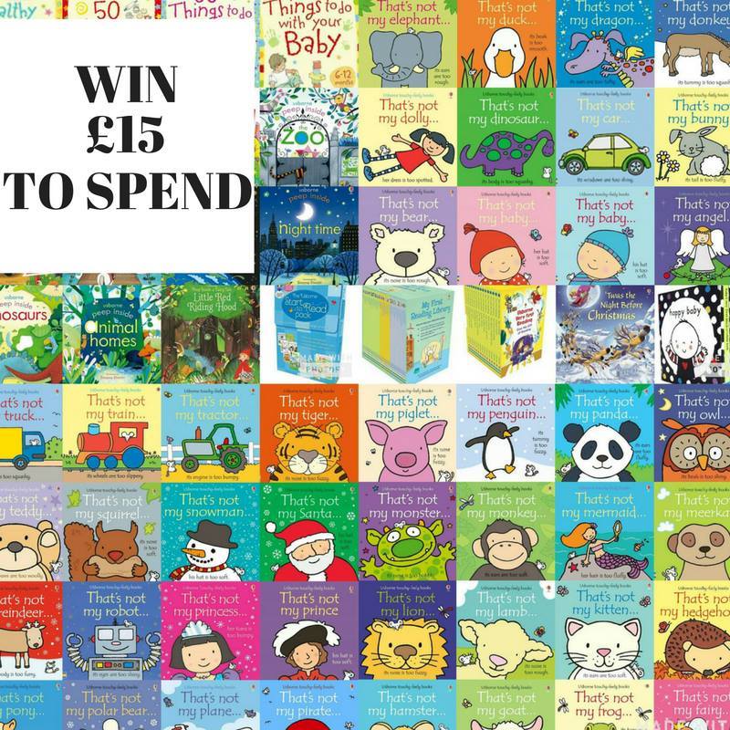 WIN £15 TO SPEND ON USBORNE BOOKS!