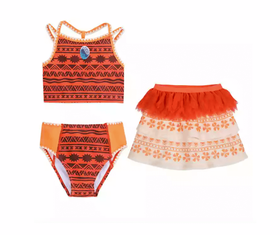 3 piece moana swimsuit