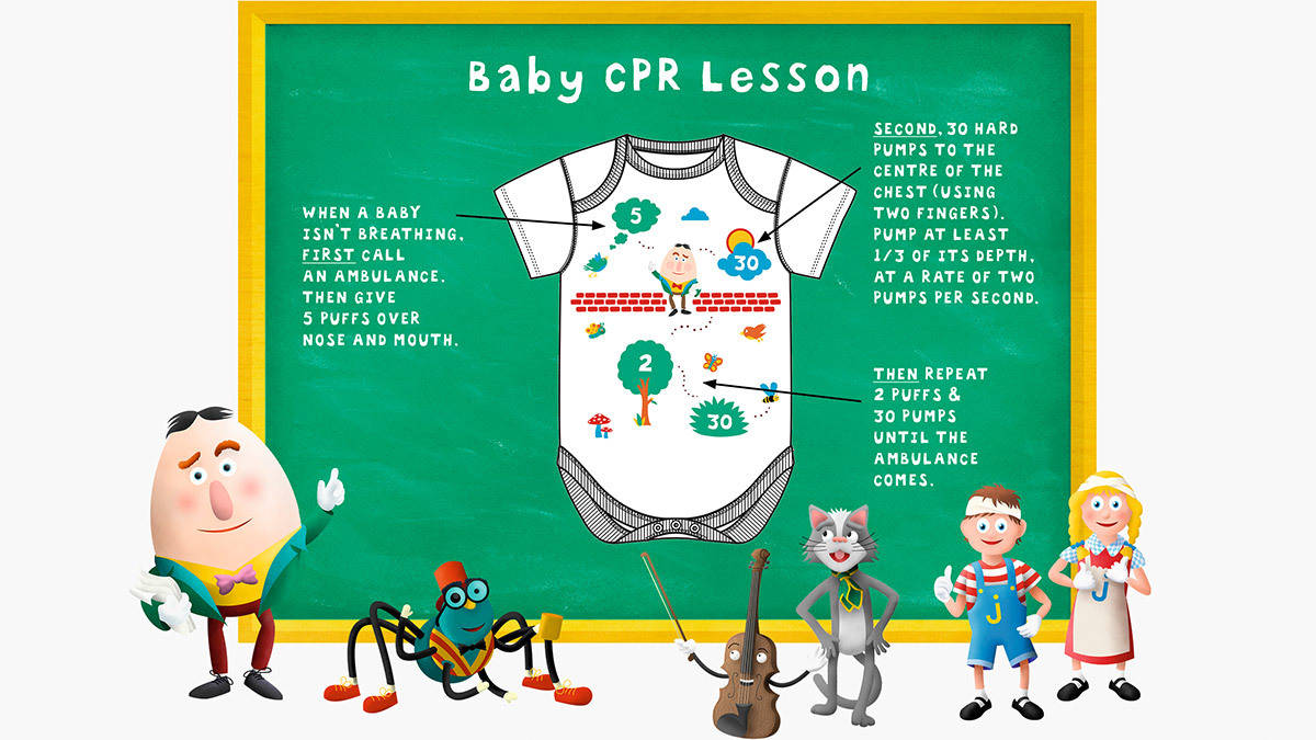 Learn Baby CPR With Tesco