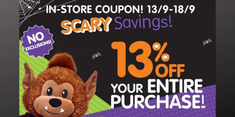 Spooktacular Savings at Build-a-Bear!