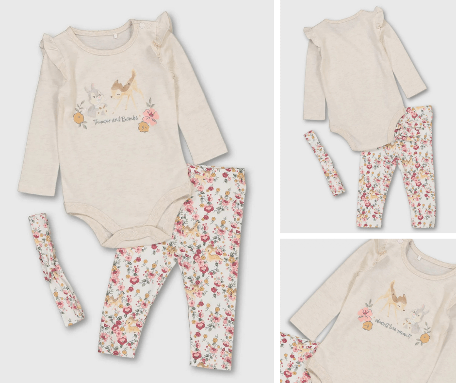 Bambi 3 piece set