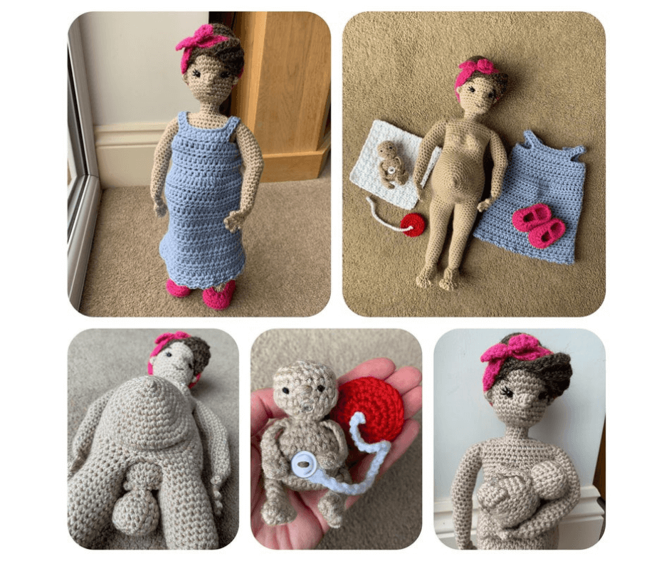 Birthing Mother & Baby Crochet Pattern