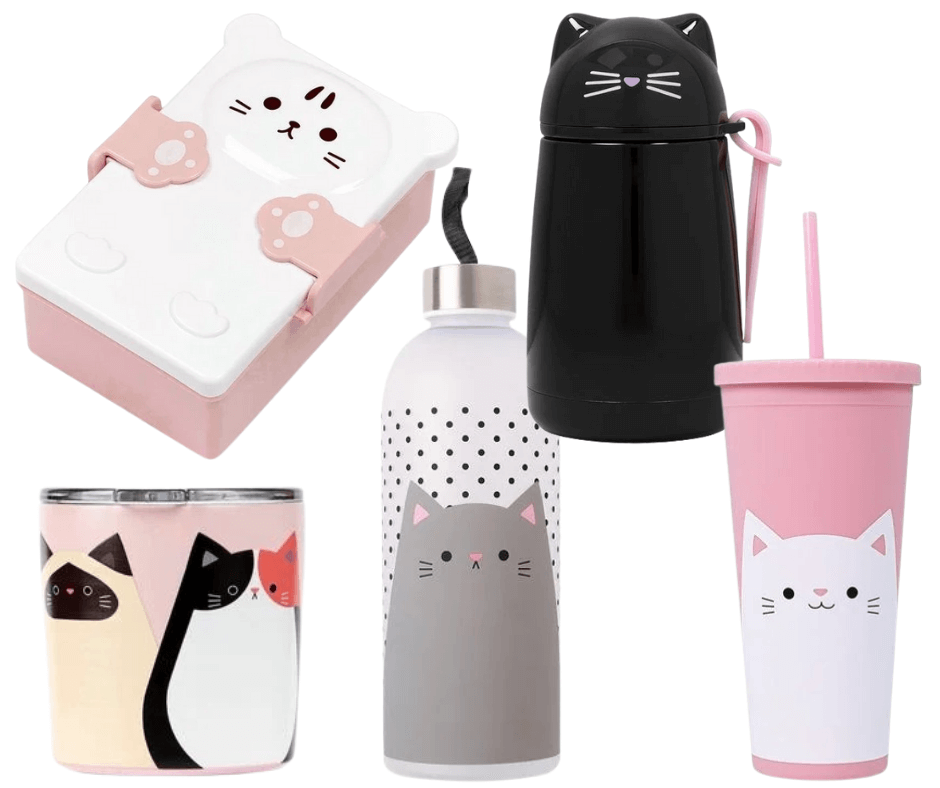 Cattitude-lunch-box-and-water-bottle.png