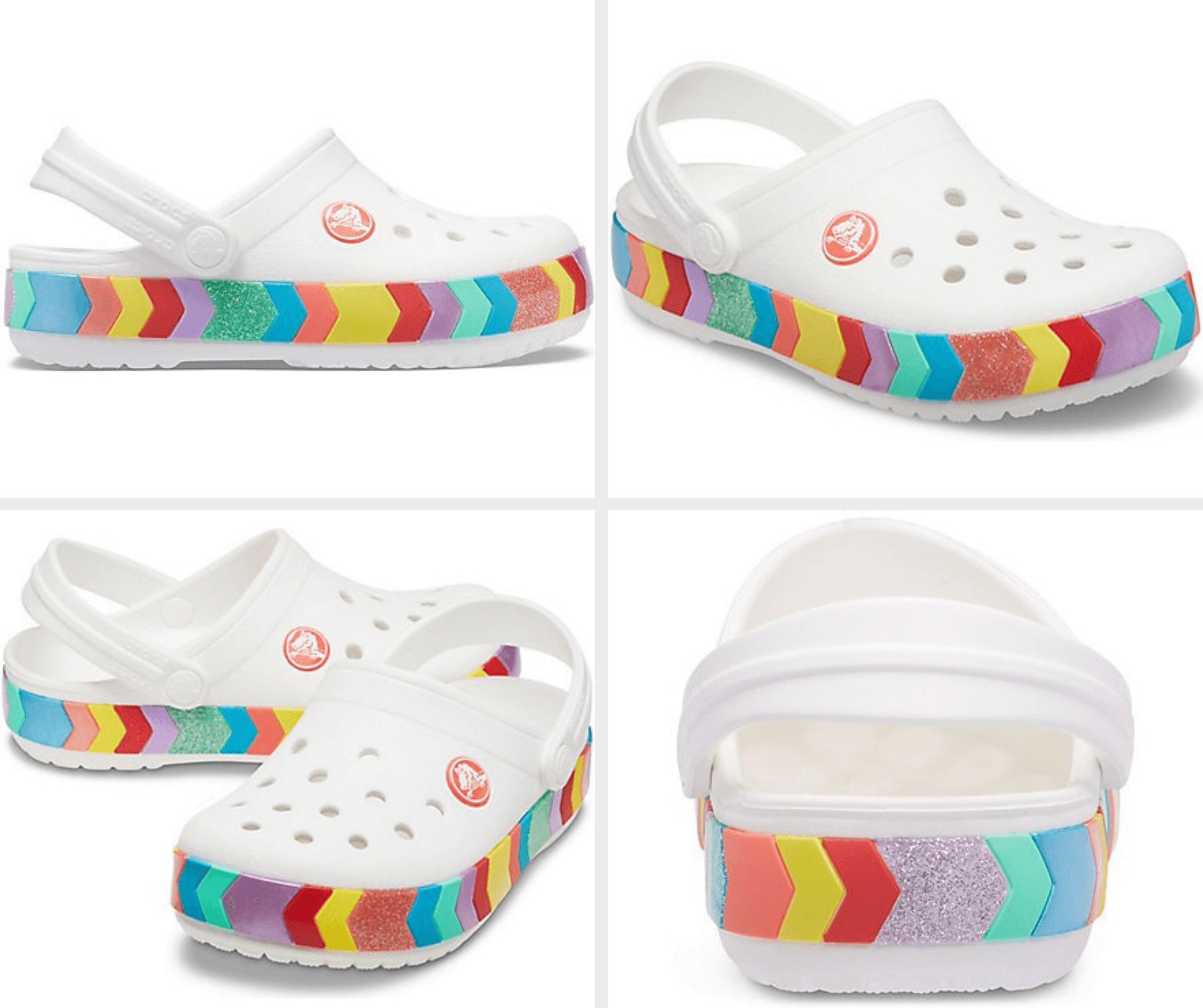 Chevron Crocs