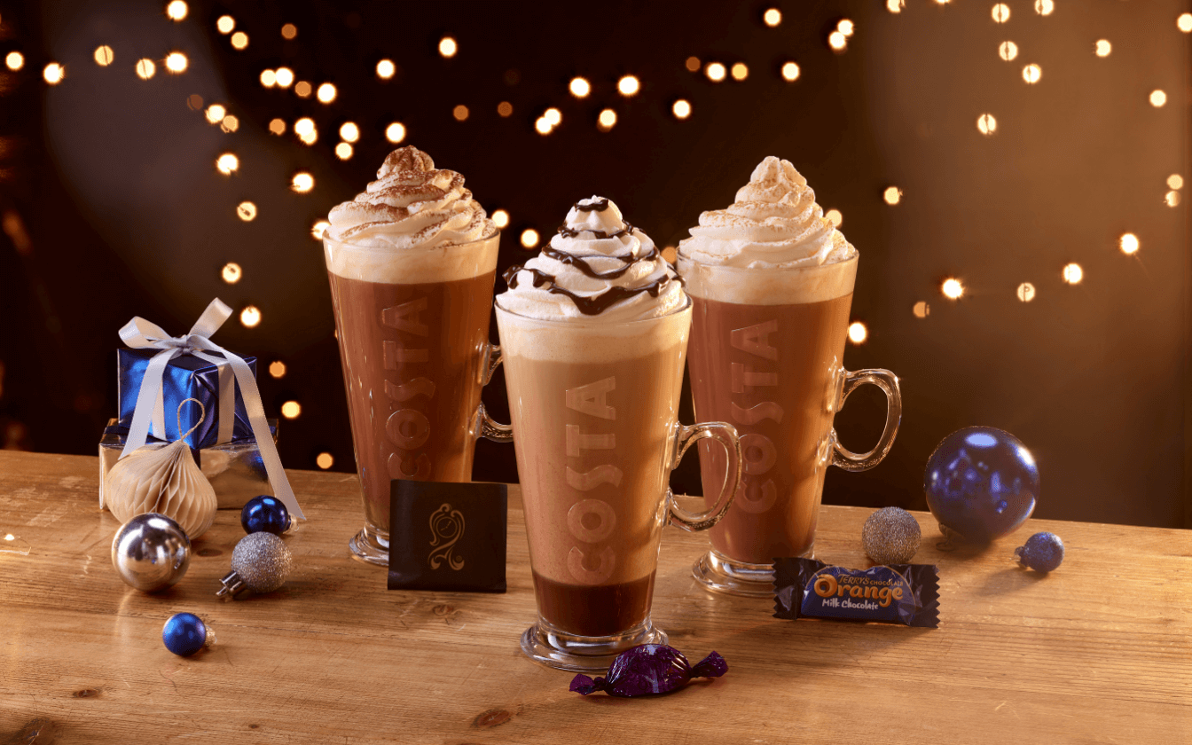 The Ultimate Christmas Hot Drinks Are Coming To Costa Coffee!