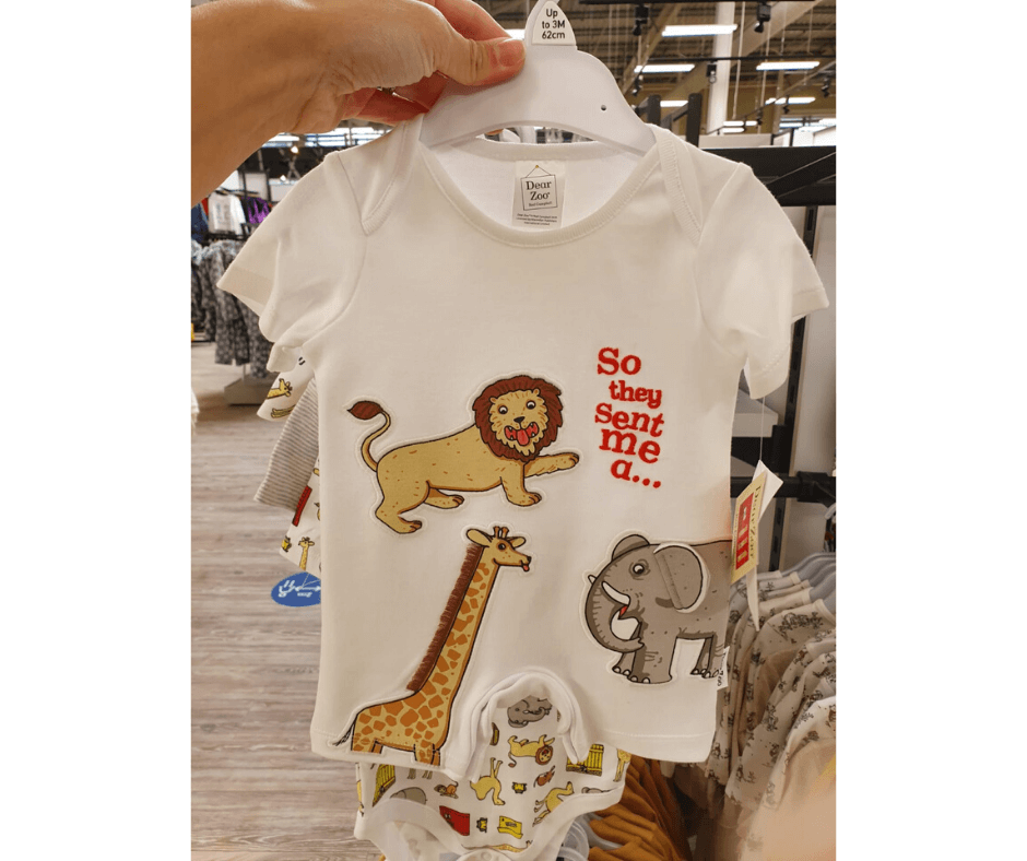 Dear Zoo romper