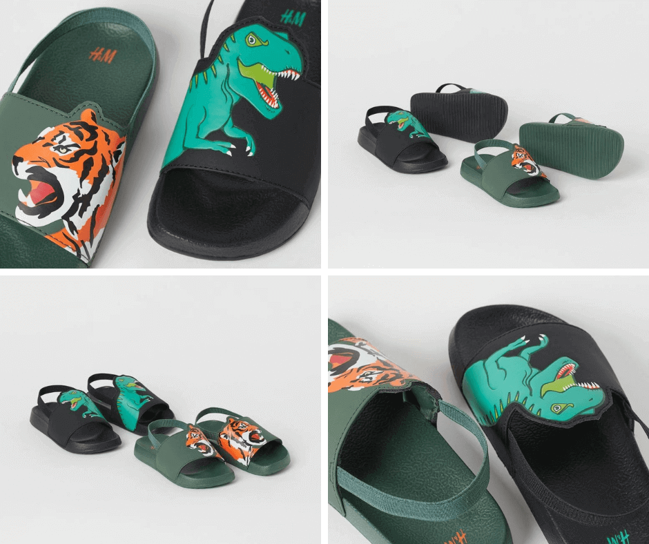 Dinosaur Sandals