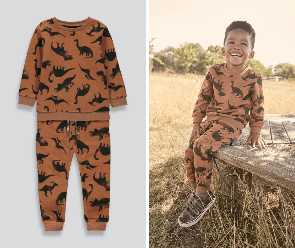 Dinosaur Sweatshirt & Joggers Set