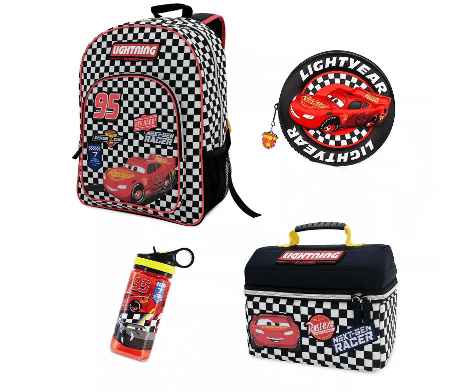 Disney Store Disney Pixar Cars Back to School Collection