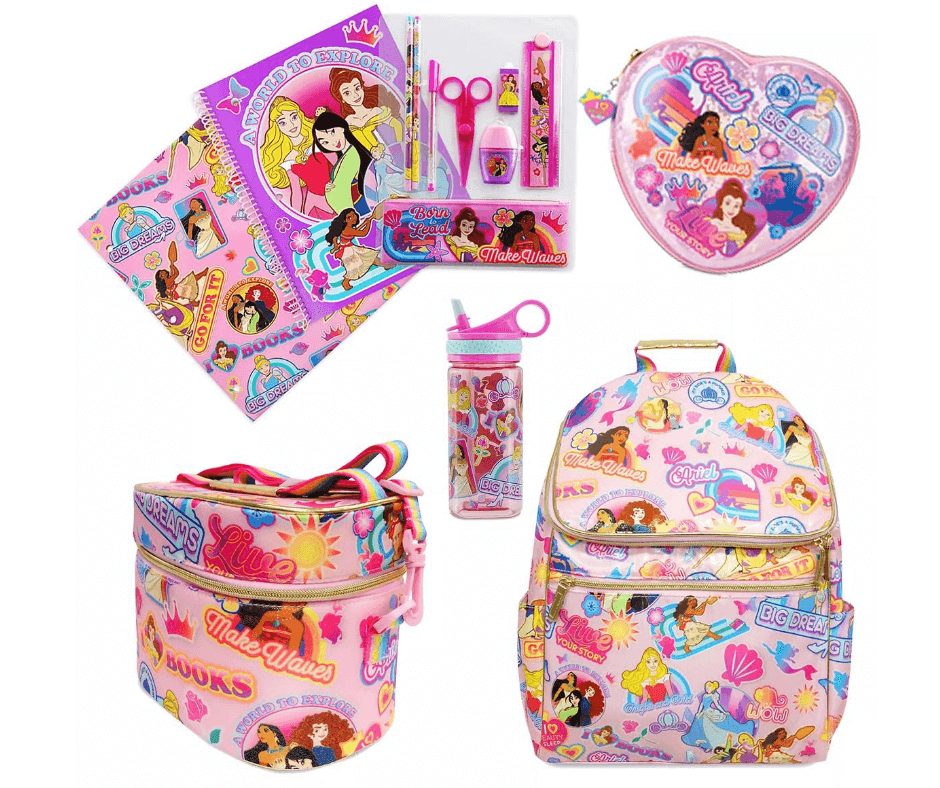 Disney Store Disney Princess Back to School Collection