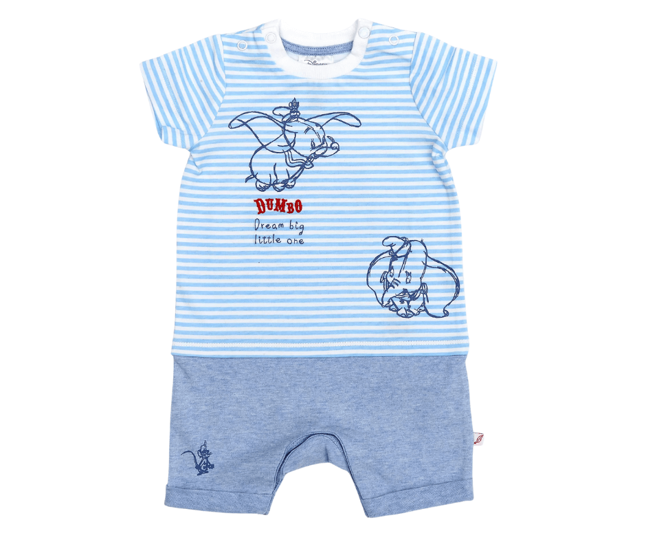 Disney Store Dumbo Baby Short Sleeve Romper