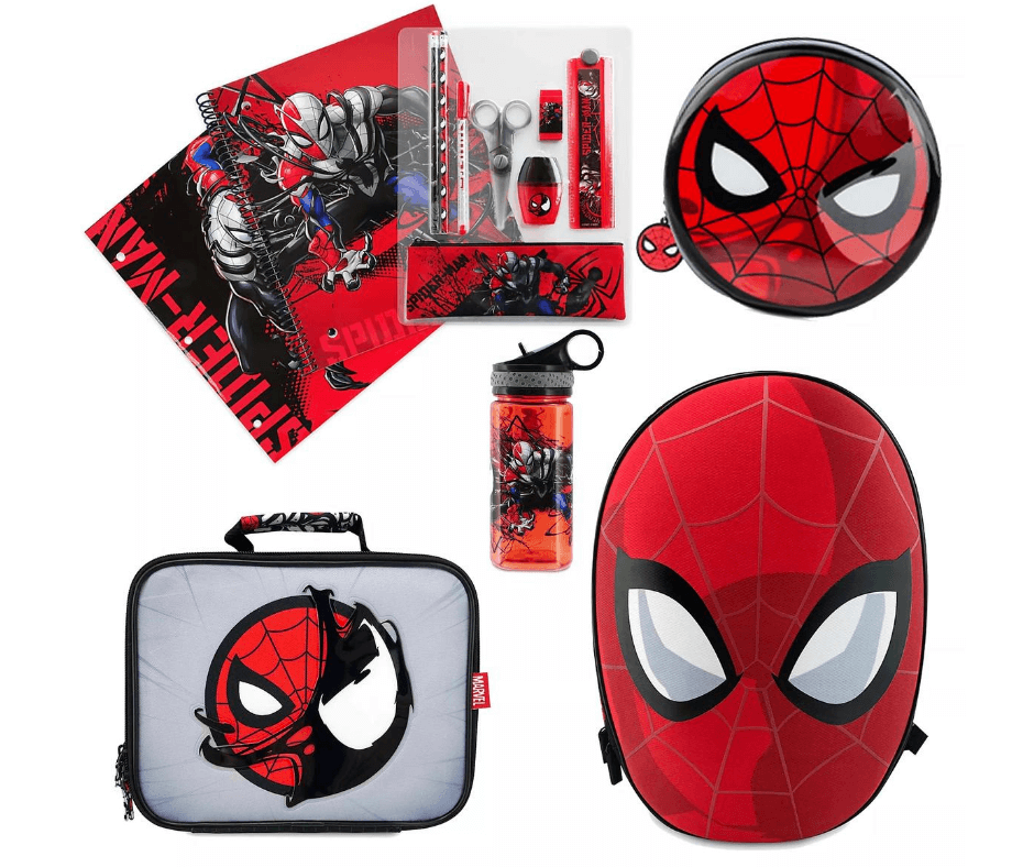 Disney Store Spider-Man Back to School Collection