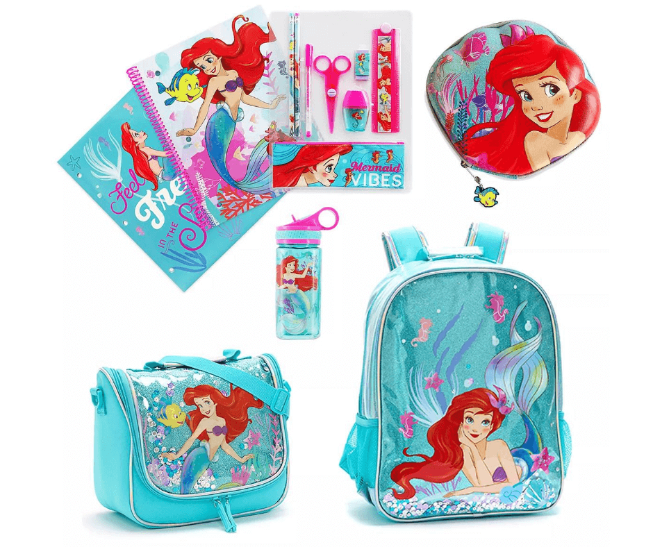 Disney Store The Little Mermaid Back to School Collection