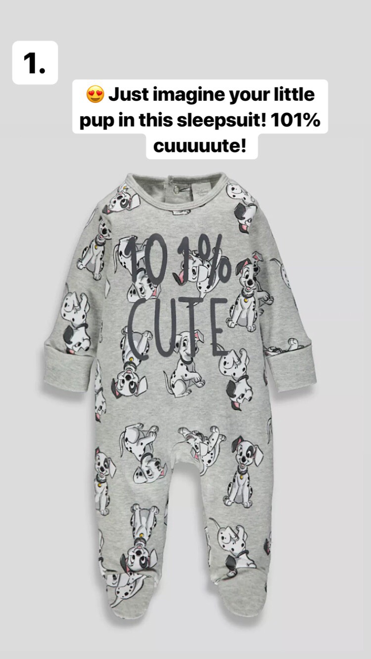 101 Dalmatians sleep suit