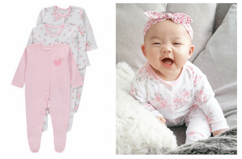 The Most Adorable Floral Sleepsuit by George at Asda
