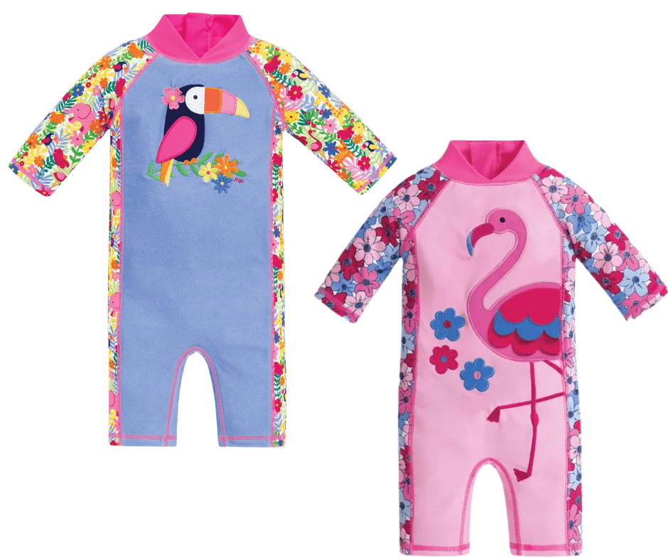 Girls Sun Protection Suit