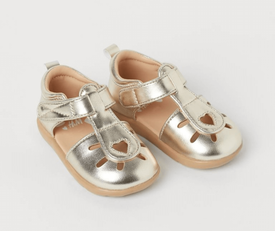 Gold Sandals