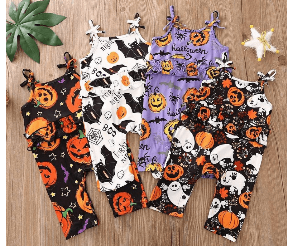 Halloween dungarees