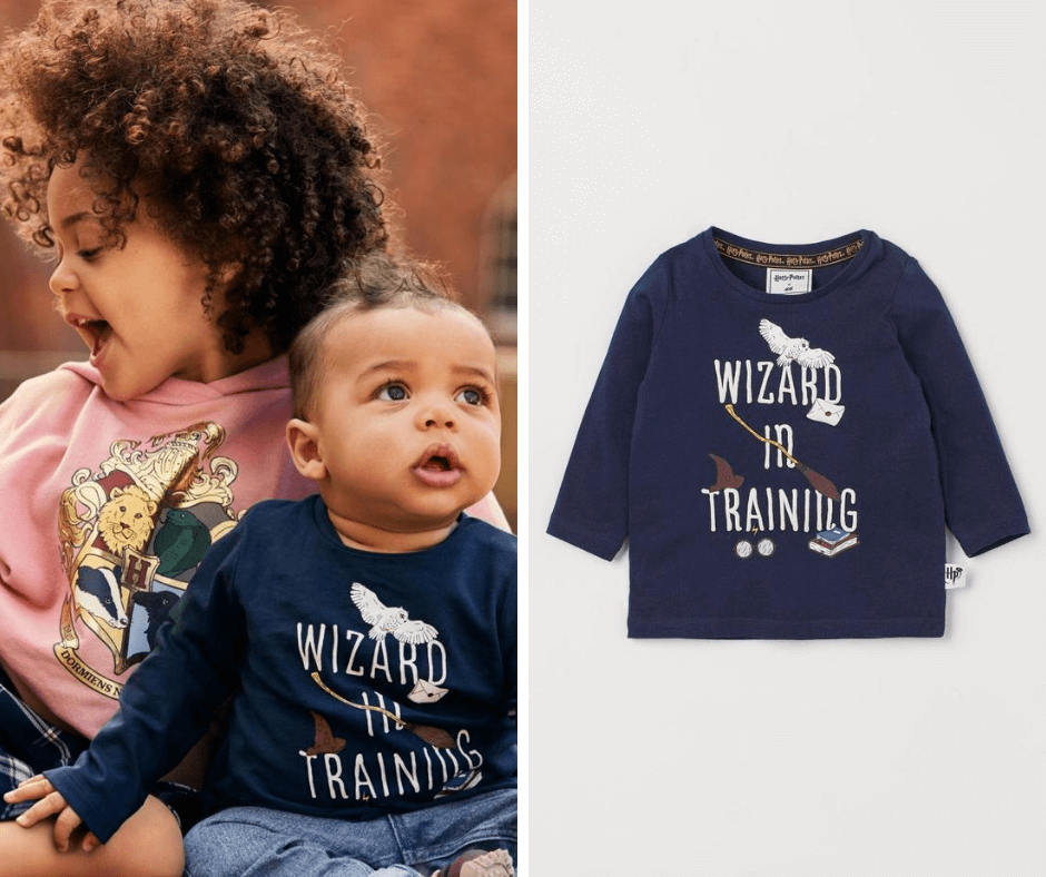 Harry Potter x H&M Printed jersey top