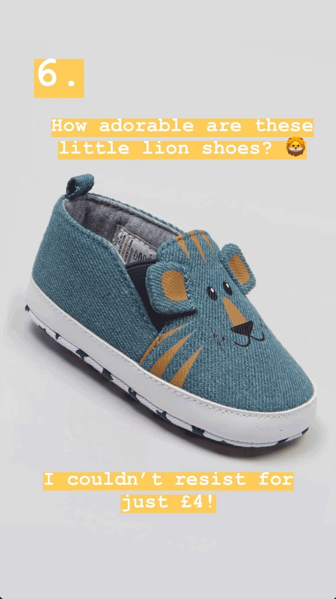 lion shoes