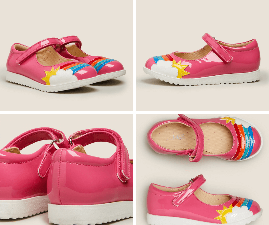 Kids' Riptape Rainbow Mary Jane Shoes