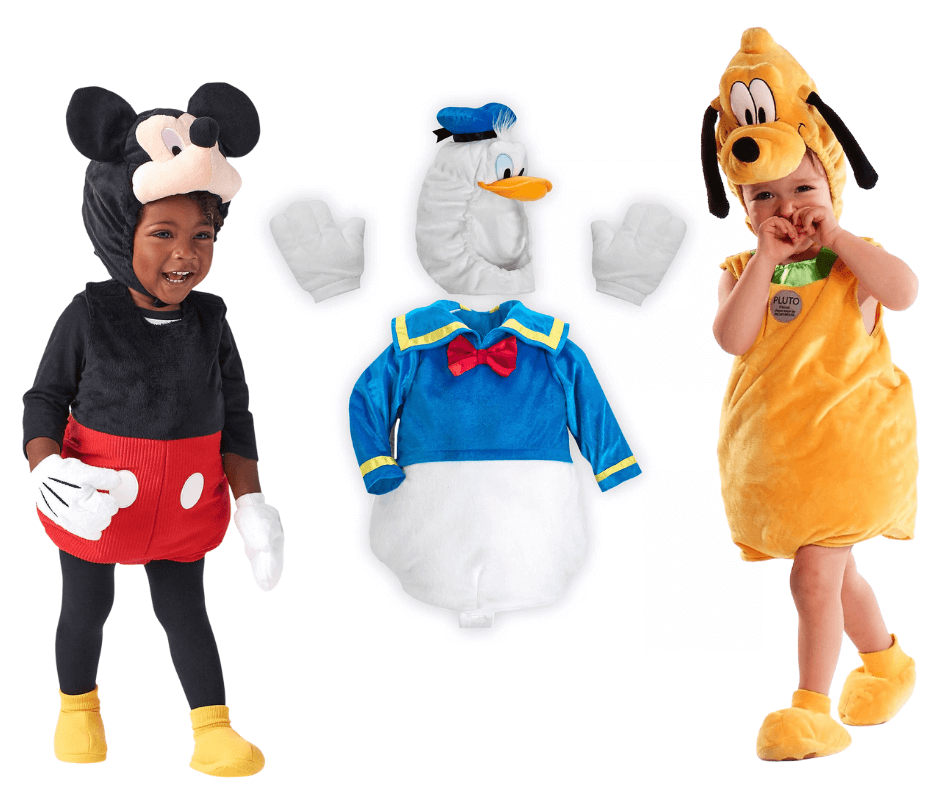 Mickey Mouse and friends costumes