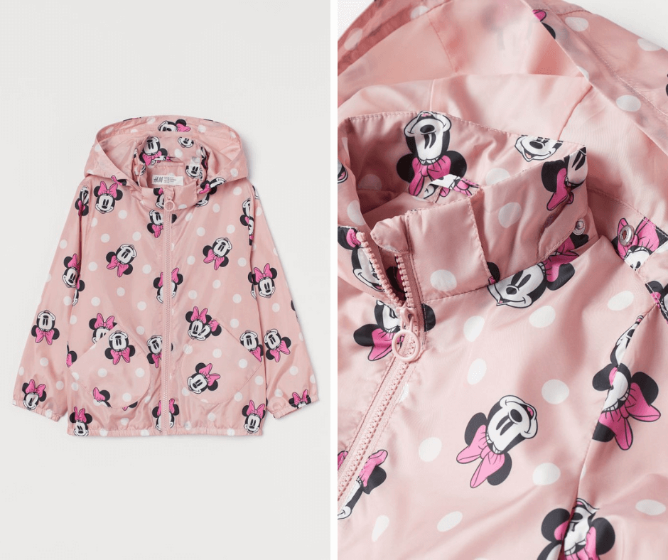 Minnie Mouse Patterned windbreaker