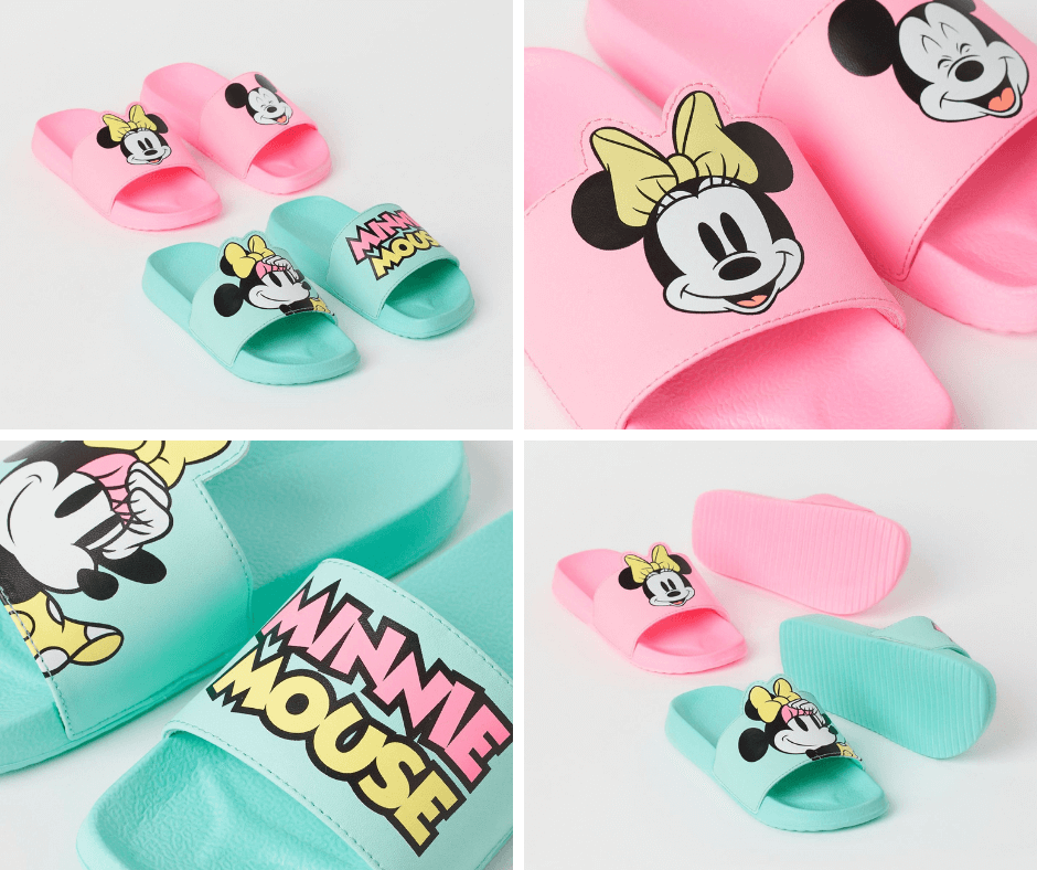 Minnie Mouse Pool Shoes