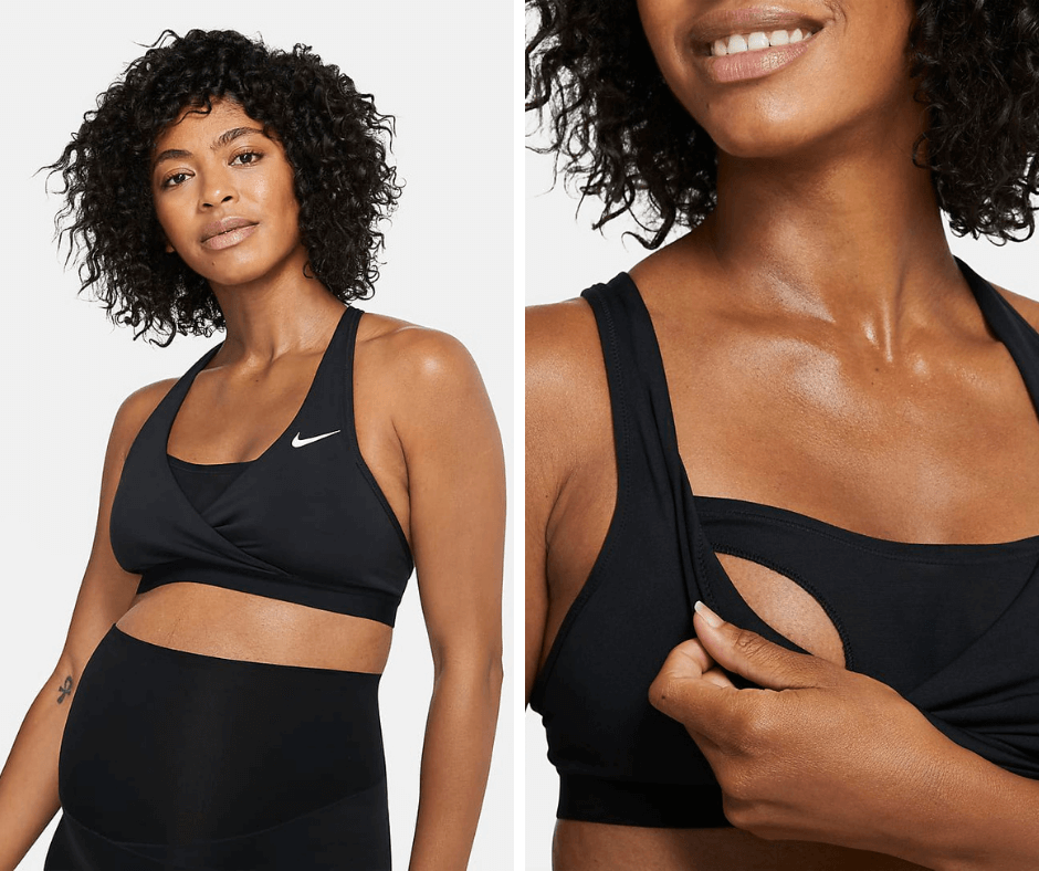 Nike Maternity Black Sports Bra