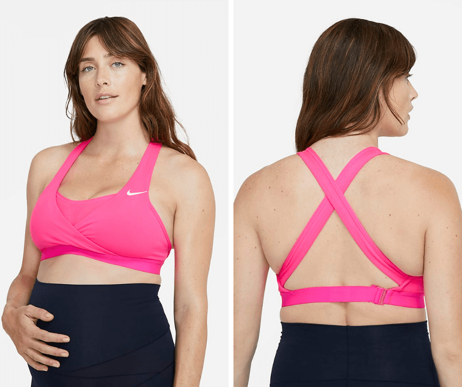 Nike Maternity Pink Sports Bra