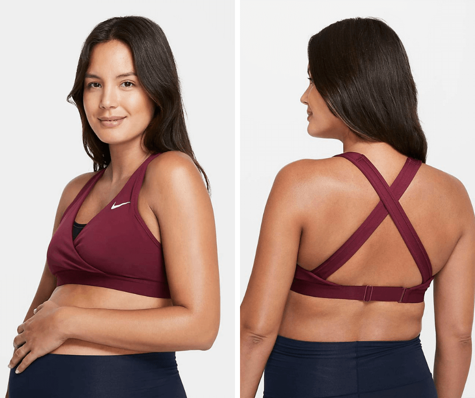 Nike Maternity Red Sports Bra