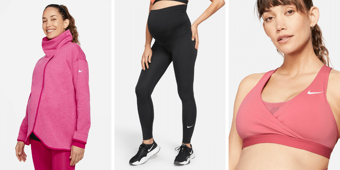 Maternity Chic For Sporty Mums at Nike