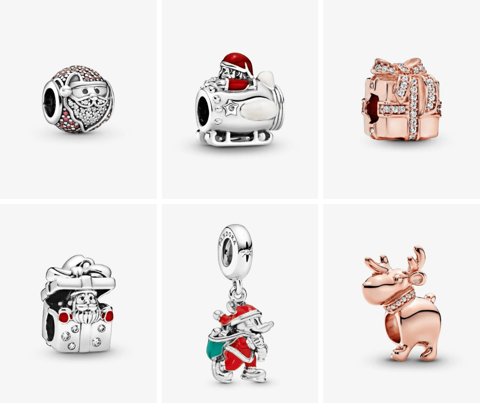 Pandora christmas charms sale