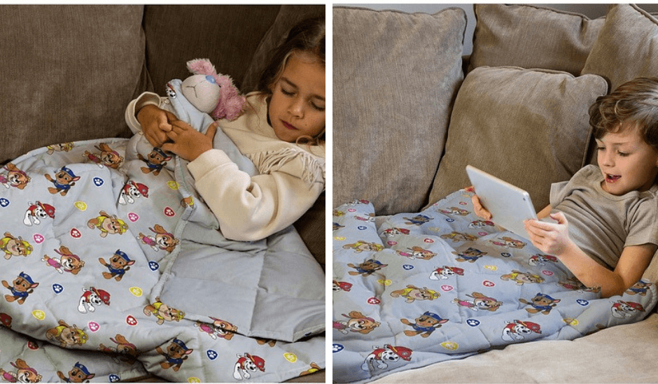 Paw Patrol weighted blanket