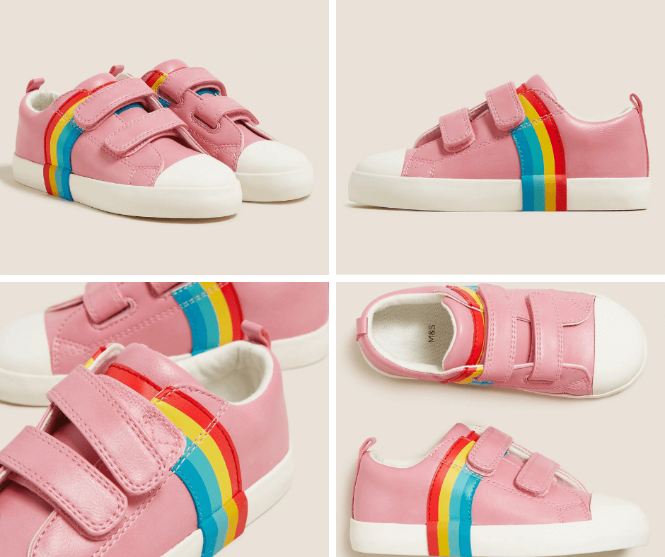 Rainbow Riptape Trainers