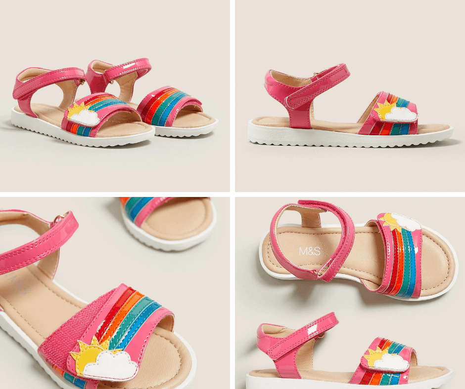 Riptape Rainbow Sandals