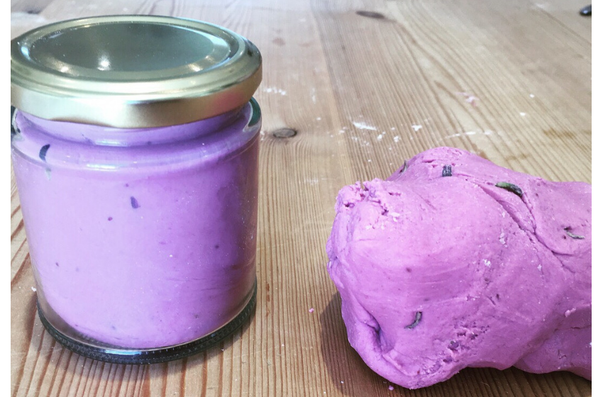 Lavender Play Dough Tutorial