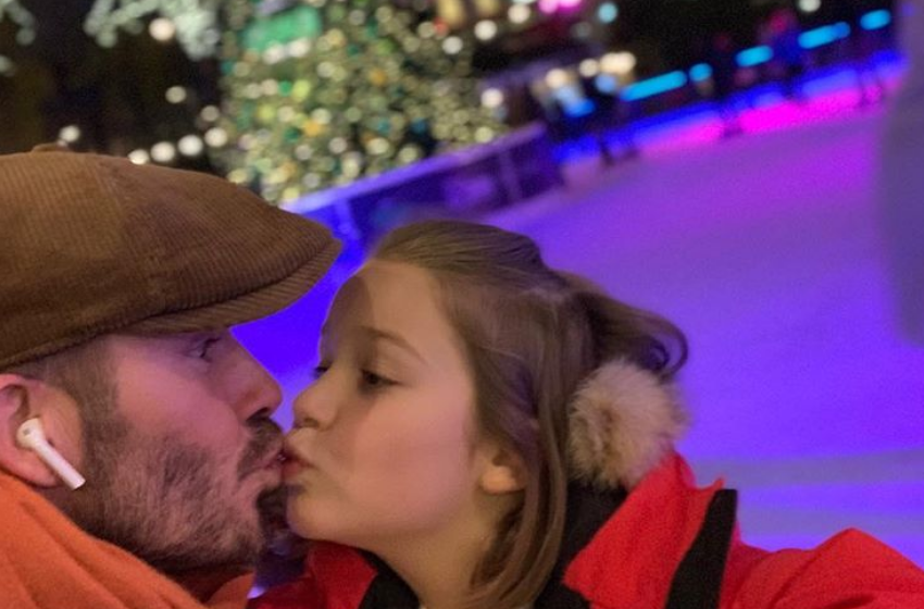 David Beckham Criticised for Snap Kissing Harper - Has The World Gone Mad?!