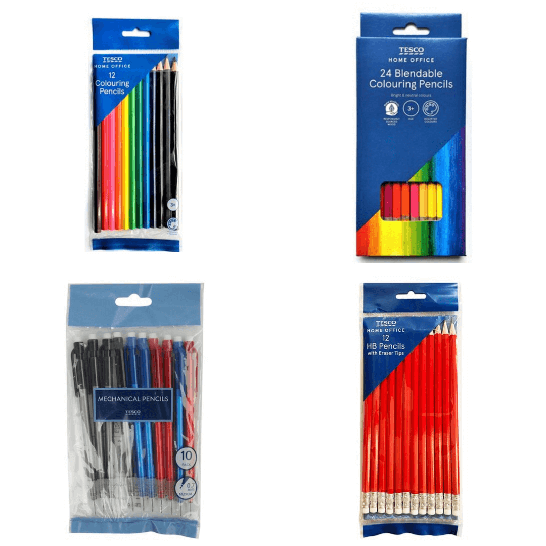 Tesco Pencils Image