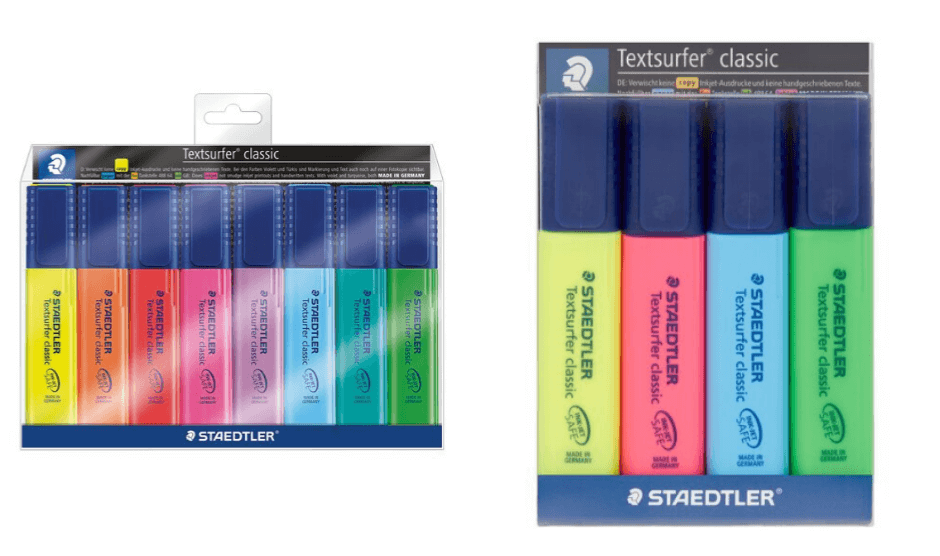 Tesco Stationery Highlighters Image