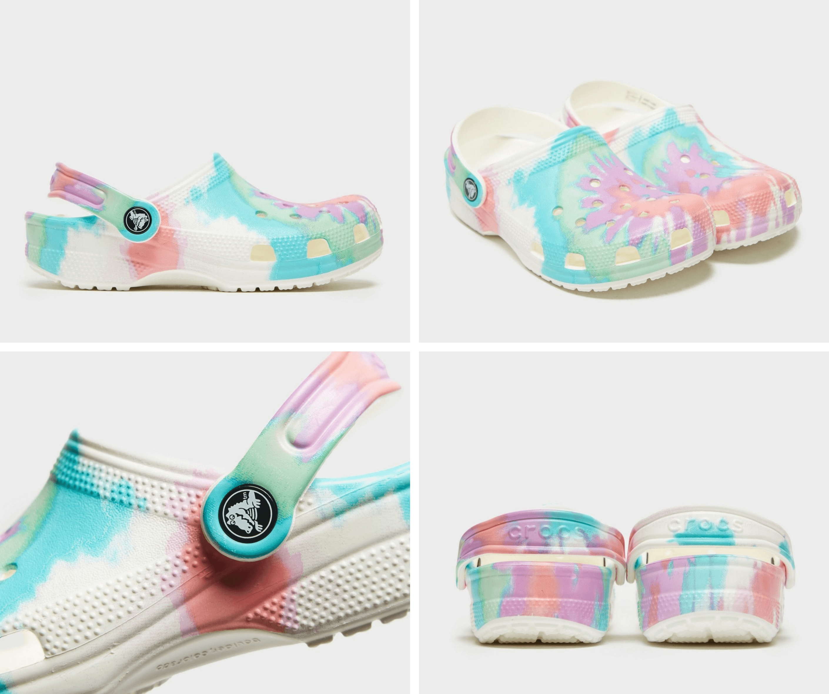 Tie Dye Graphic Crocs