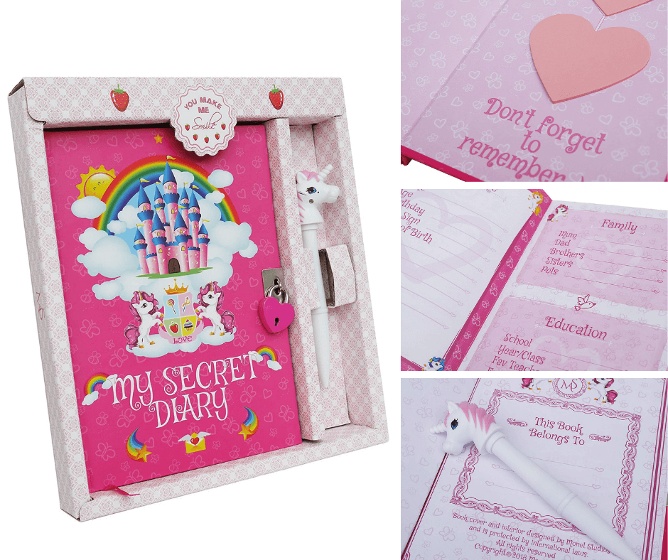 Unicorn Diary Secret Children's Journal