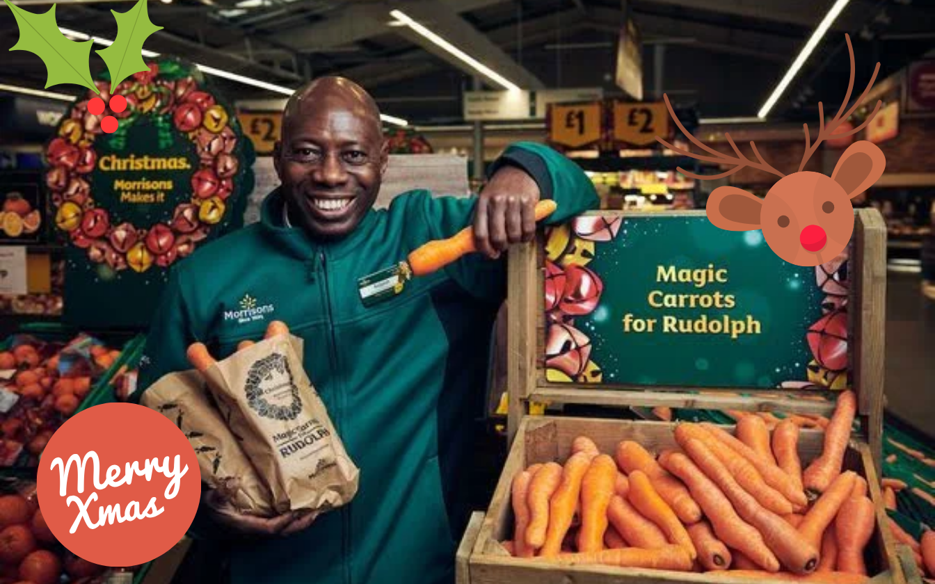 Treat Rudolph With a FREE Bag of Wonky Carrots From Morrisons!