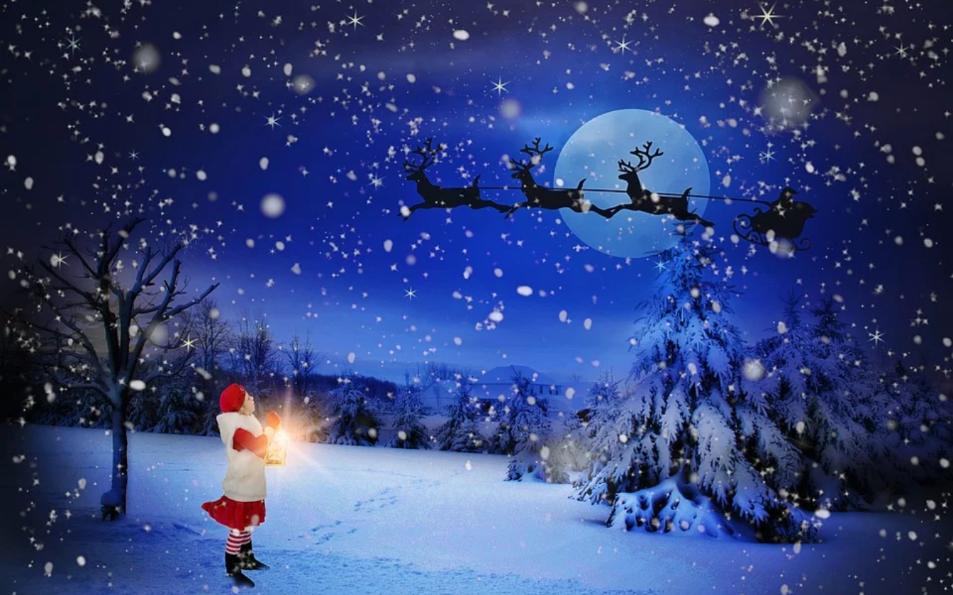 'Santa's Sleigh' Can Be Seen For 3 Minutes in UK on Christmas Eve!