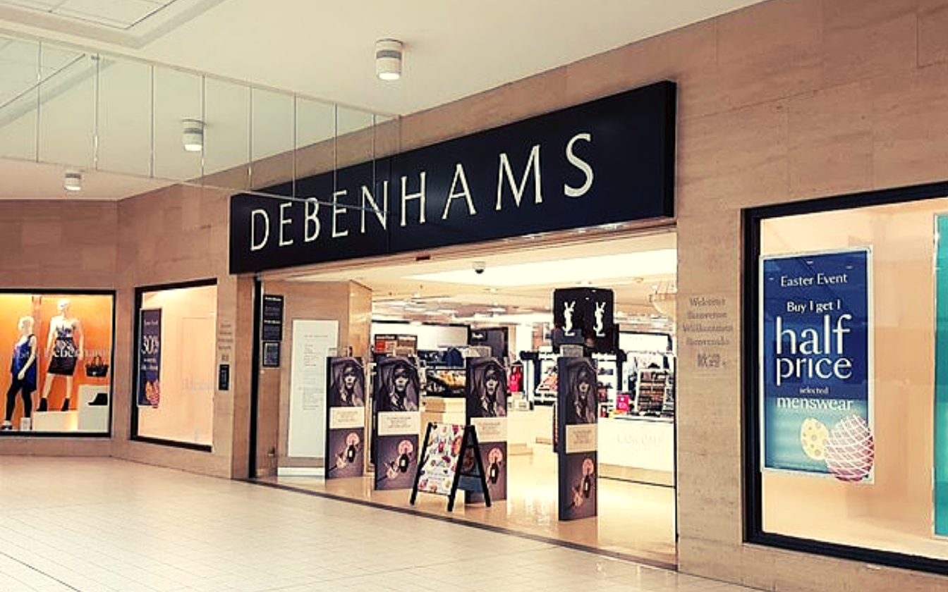 Debenhams Set To Close 19 Stores