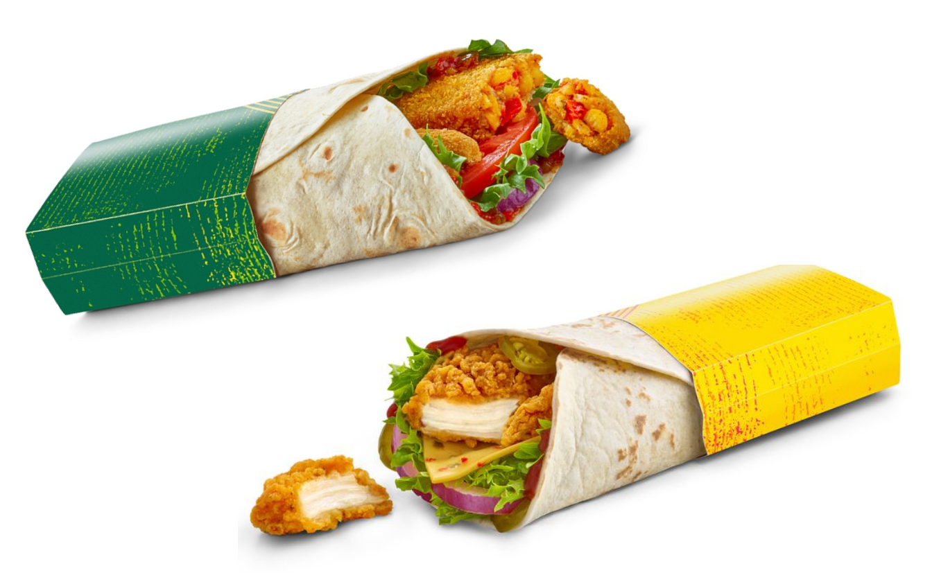 You Can Get The McDonald's Fajita Chicken One Wrap (AND VEGGIE) For Just 99p Today!