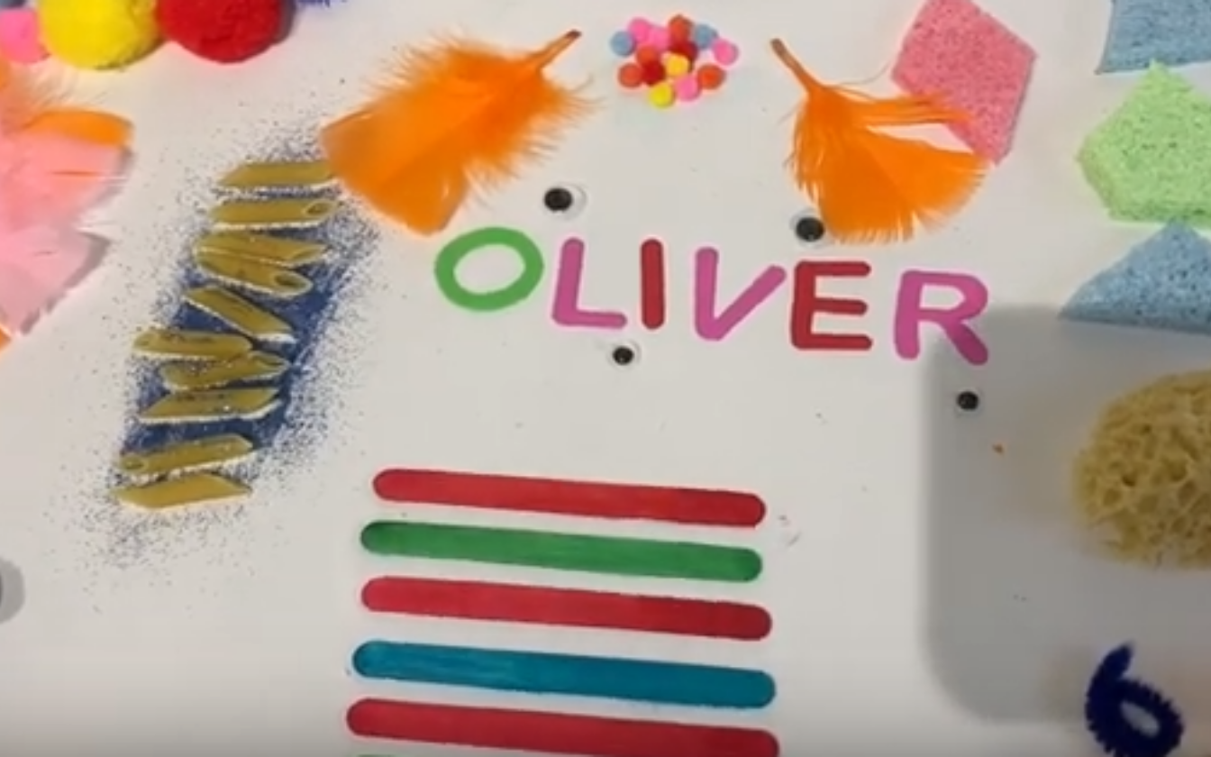 How I Made Oliver's Sensory Activities