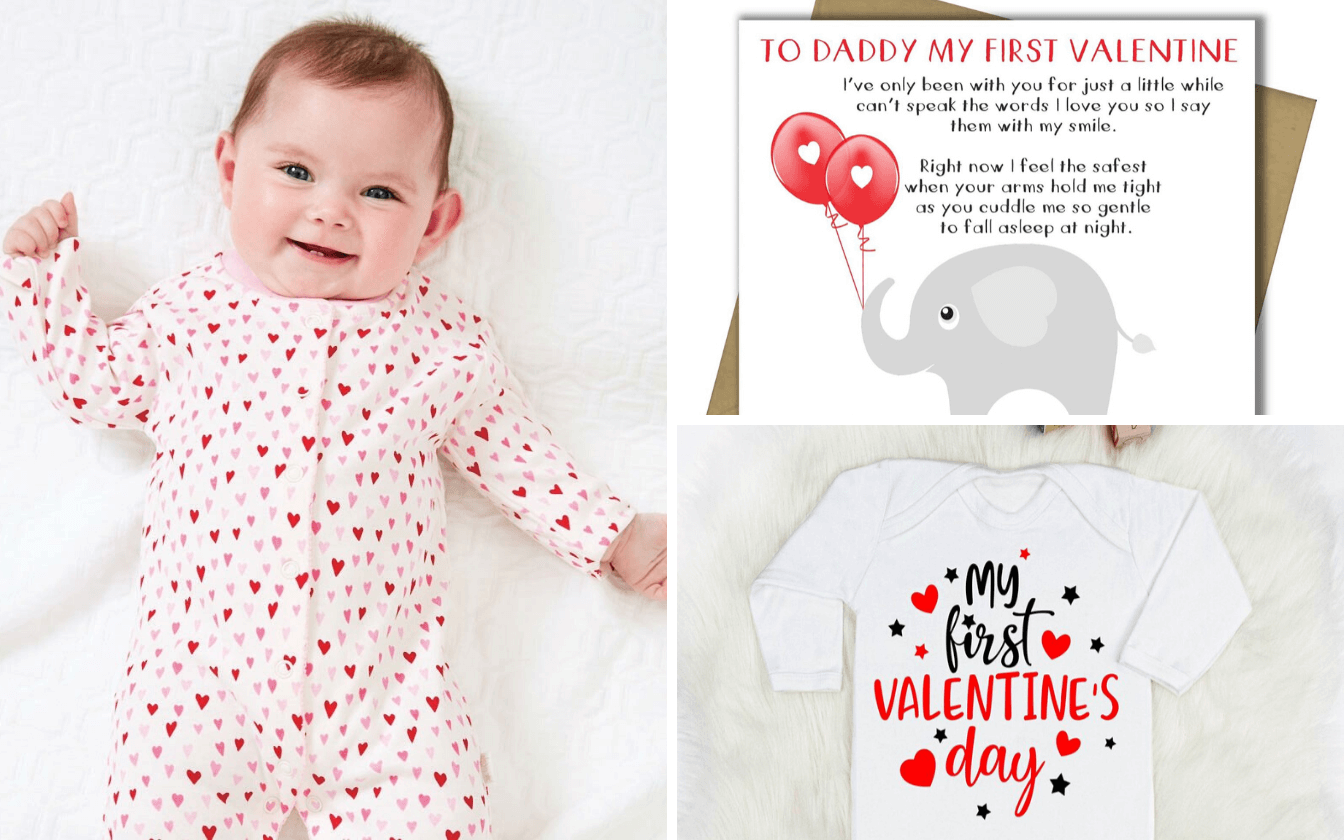 Babys First Valentines Day - Gifts from just £2.50!