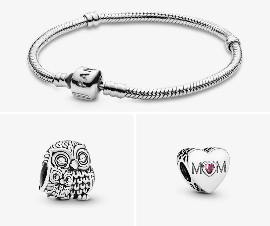 Pandora bracelet mum combo