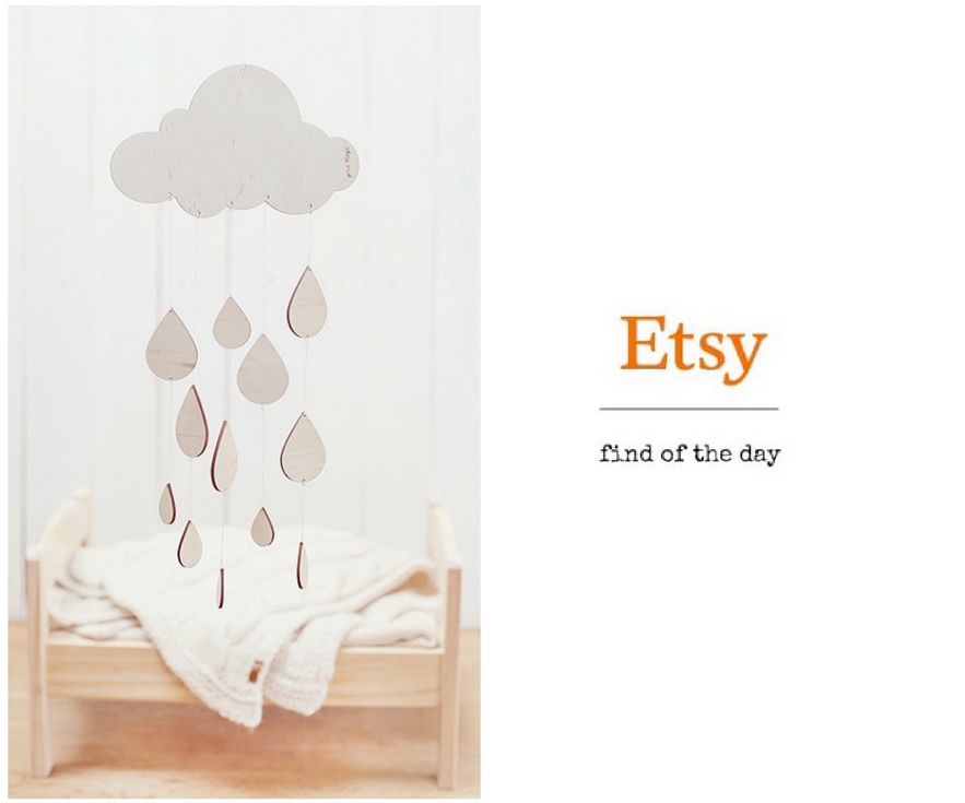 Rainy Day Crib Mobile - Etsy Find Of The Day